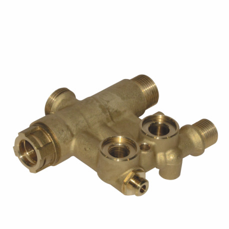 Bloc hydraulique gauche vanne 3 voies - DE DIETRICH : 7726373