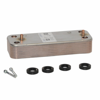 Set échangeur sanitaire 14 plaque - DE DIETRICH CHAPPEE : 7676965