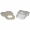 Kit isolation porte foyère - DIFF pour De Dietrich Chappée : 85755524
