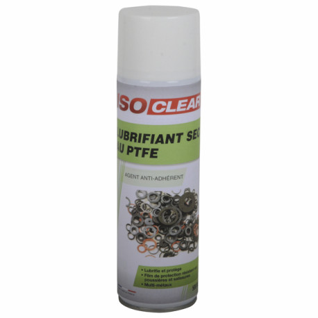 Lubrifiant sec au PTFE - ISOCLEAR
