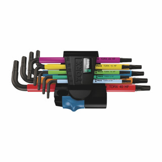 Hex-Plus Multicolour 1 SB jeu de clés mâles coudées - WERA : 05024179001