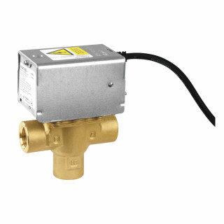 Vanne de zone motorisée 3 voies DN25 avec c/aux. Inverseur - HONEYWELL HOME : V4044F1034/U