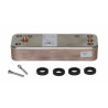 Echangeur sanitaire 14 plaques - DIFF pour De Dietrich Chappée : 711500500