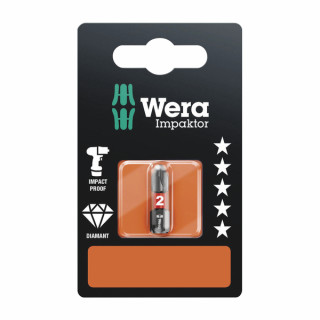 Embout IMP DC SB Impaktor - PH 2 x 25 mm - WERA : 05073916001