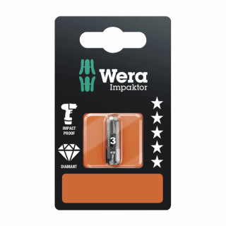 Embout IMP DC SB Impaktor - PZ 3 x 25 mm - WERA : 05073922001