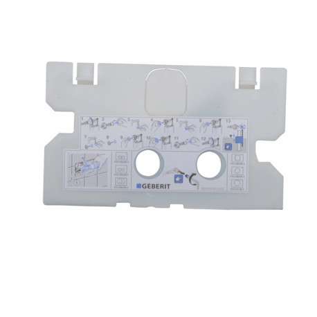 Plaque de protection  - GEBERIT : 241.343.00.1