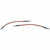 Câble électrodes d'allumage (X 2) - DIFF pour De Dietrich Chappée : 7869313