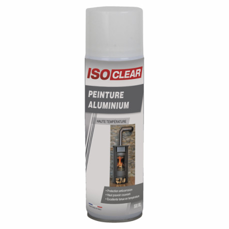 Peinture ALU haute température - ISOCLEAR
