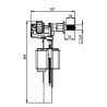 Robinet flotteur compact M3/8" - ROI : 98940