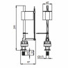 Robinet flotteur compact M3/8" bas raccord laiton non NF - ROI : 98941