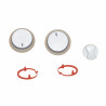 Boutons blanc (excl.), kit de 3 - VAILLANT : 0020048920