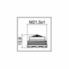 Aérateur JR/M21.5X1 CACHÉ HONEYCOMB PCA® - NEOPERL : FLEX1207