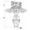 Disconnecteur contrôlable BA2860 M1/2" - SOCLA : 149B3880