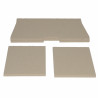 Isolant (set) - DIFF pour Vaillant : 0020082194