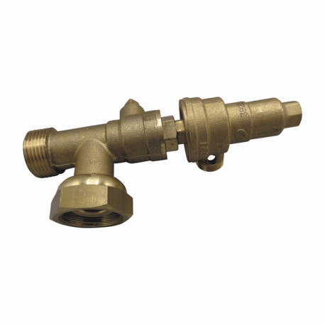 Te 3/4"+vanne+disconnecteur - DE DIETRICH CHAPPEE : S139320