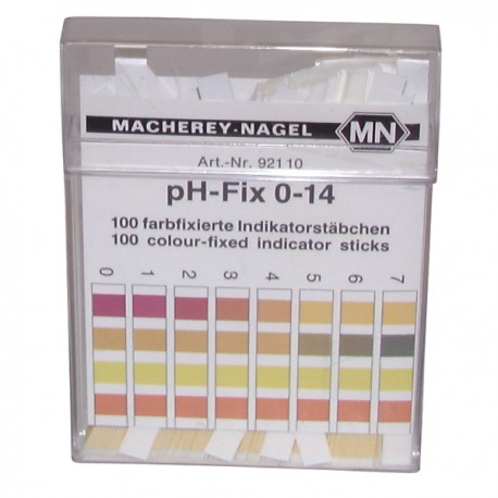 Languette de papier pH 1 à 14 - DIFF
