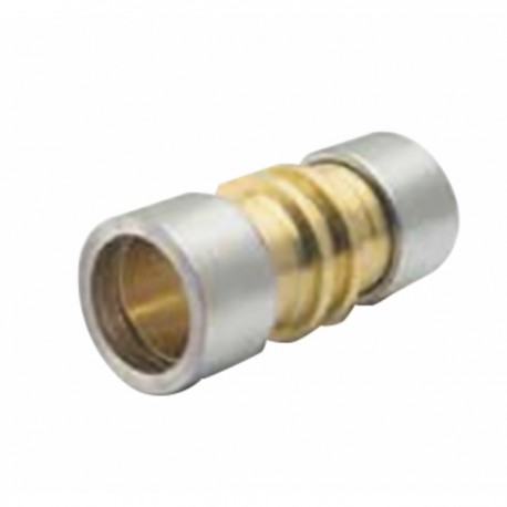 Raccord droit en laiton Ø6.3mm (1/4")  (X 10) - VULKAN LOKRING : L13004772