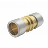 Raccord droit en laiton Ø6.3mm (1/4")  (X 10) - VULKAN LOKRING : L13004772