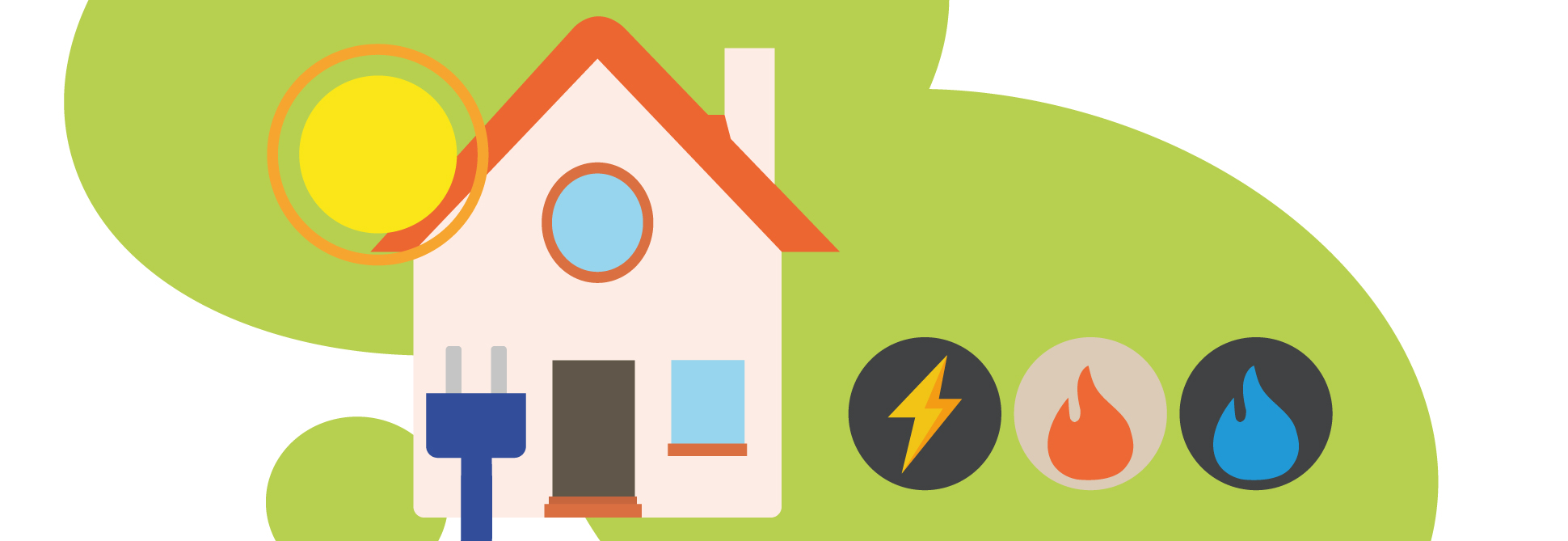 Chauffage hybride et habitation